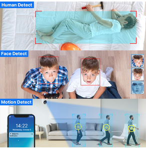 Caméra dôme 4K HD 2MP 5MP 8MP 360° °   Sécurité intelligente analogique AHD avec détection de mouvement et de visage, vue <span class=keywords><strong>panoramique</strong></span> - Product Image 6