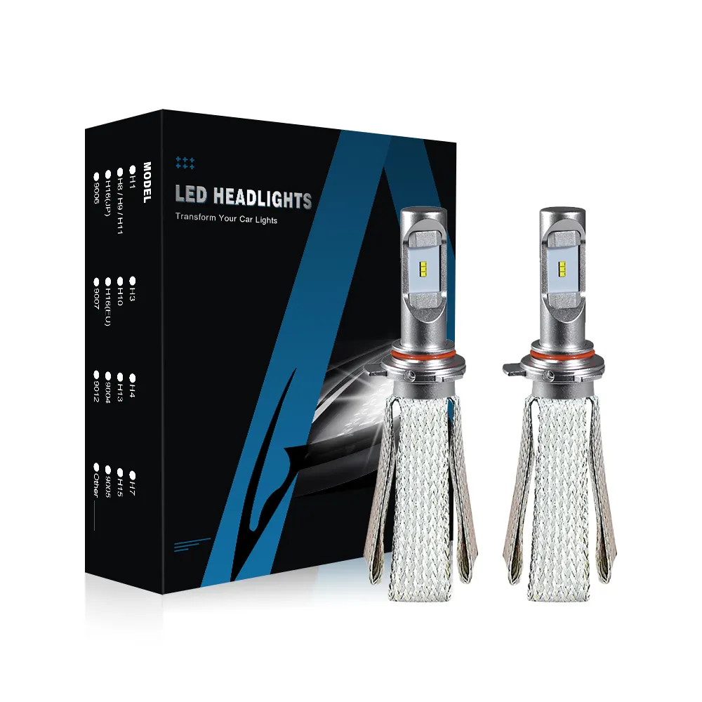 Aurora Led Auto Lights Nieuwe 9006 Motorfiets Aurora Led Koplampen Conversie Kit Lights