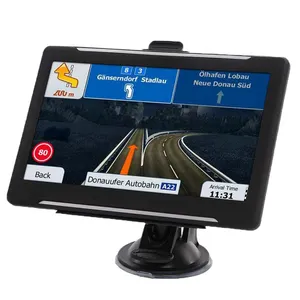 Araba GPS navigasyon sistemi 7 inç kapasitif dokunmatik ekran araç GPS Navigator olan otomobiller için kuzey amerika haritaları