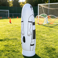Mannequin d'entraînement de football gonflable professionnel de qualité supérieure pour coups francs, taille 1,25 m, idéal pour la pratique - Vente en gros usine