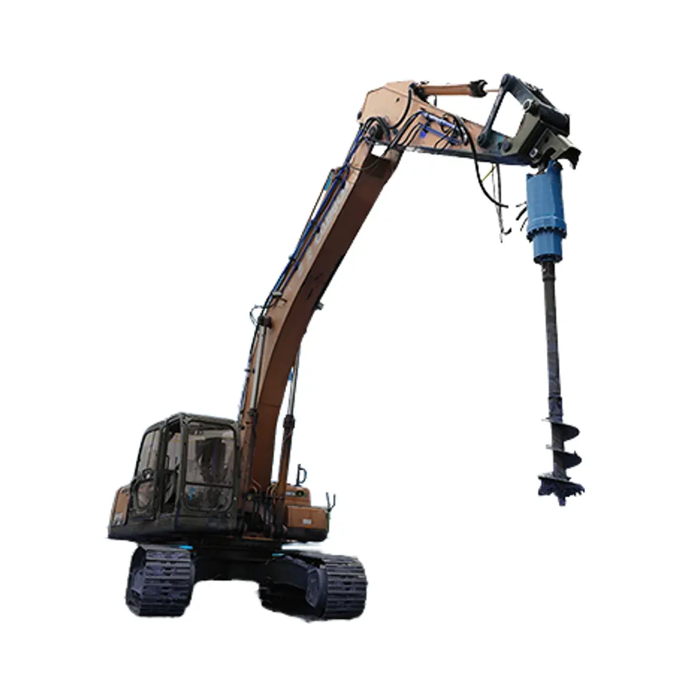 DONGYI 3T 20T 25T 40T Constructlon Excavator Attachments Drilling Equipment Hole Drill Hydraulic Earth Augers