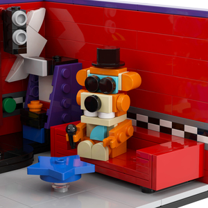 MOC1557 Freddy's Room, 520 Piezas, Juguete de Construcción de Plástico ABS, Five Nights at Freddy's, Juego Creativo de Ensamblaje, <span class=keywords><strong>Modelo</strong></span> Educativo para Construir - Product Image 6