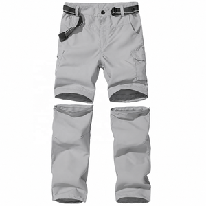 Pantalones de Senderismo Convertibles para Hombre TESSUTO, de Lona Oxford, Impermeables, Transpirables, de Secado Rápido, con Cierre Frontal, Elásticos, para Trekking al Aire Libre - Product Image 1