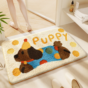 Nouveauté : <span class=keywords><strong>Tapis</strong></span> de sol pour enfants, motif animal mignon et moderne, antidérapant, doux, en polyester lavable, pour salle de jeux - Product Image 2