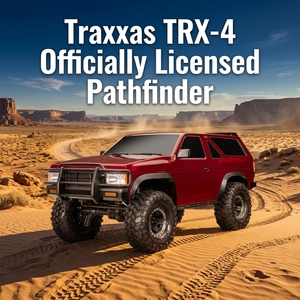 <span class=keywords><strong>Traxxas</strong></span> TRX-4 Pathfinder sous licence officielle, camion tout-terrain électrique classique 4x4 à l'échelle 1/10, avec différentiel à blocage à distance - Product Image 1