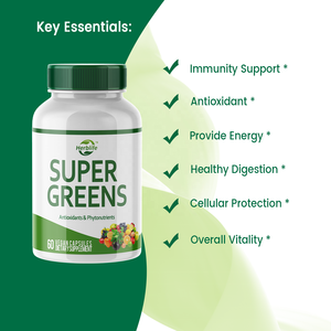 Haccp OEM ODM Super Greens 60 Cápsulas Veganas Antioxidantes y Fitonutrientes Suplemento Dietético - Product Image 2