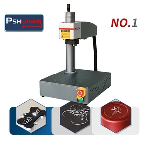 Hoge Kwaliteit 20W 30W Draagbare Aluminium Staal Koper Fiber Laser Markering Machine Voor Sliver Sieraden Ring Lasergravure