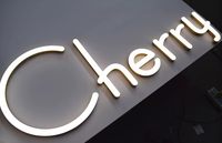 Enseignes lumineuses néon LED en aluminium découpées au laser 3D, alimentées en courant alternatif, étanches IP65, à fixer au mur pour bâtiments et écoles