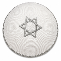 Kippa au crochet - Magan David