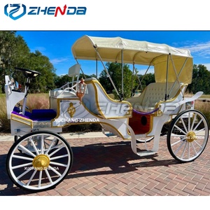 2026 Caleches de mariage électriques, de tourisme et de balade, chariots à chevaux, wagons, calèches - Product Image 5