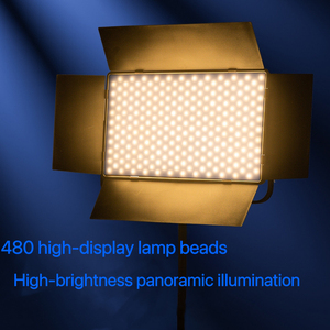 Lumière vidéo LED portable professionnelle 150W 5600K Alimentation AC/DC Éclairage de qualité studio pour photo et vidéo - Product Image 4