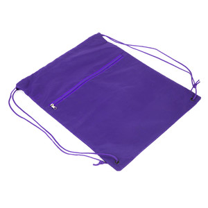 2026 Wholesale Custom Promotion Advertising Cheap Polyester Letter Waterproof Durable Drawstring Bags Gym Sports Backpack Zipper