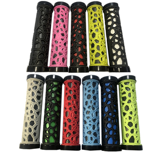 Empuñaduras de <span class=keywords><strong>manillar</strong></span> de doble anillo de bloqueo <span class=keywords><strong>MTB</strong></span> y BMX para bicicletas de montaña y bicicletas de <span class=keywords><strong>carretera</strong></span> <span class=keywords><strong>manillar</strong></span> de bicicleta antideslizante - Product Image 1