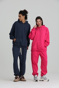 Boutique prezzo di fabbrica Unisex <span class=keywords><strong>felpa</strong></span> 430 grammo a maniche lunghe con <span class=keywords><strong>cappuccio</strong></span> meno felpe con <span class=keywords><strong>cappuccio</strong></span> massello Oversize felpe con tasca - Product Image 3