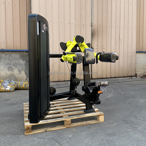Machine de musculation professionnelle à tirage vertical et rameur à faible résistance, à charge par broches, pour la musculation des dos et des bras en salle de sport commerciale - Product Image 3