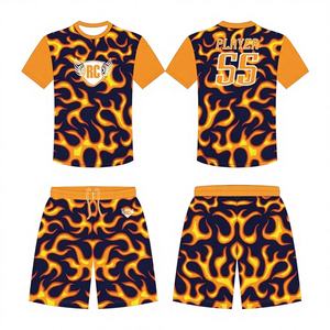 Camisetas de Fútbol Estampadas Premium para Hombre, Transpirables, de Secado Rápido, con Logotipo y Color Personalizados, Uniformes de Entrenamiento, Ropa Deportiva, Kits de Fútbol - Product Image 1