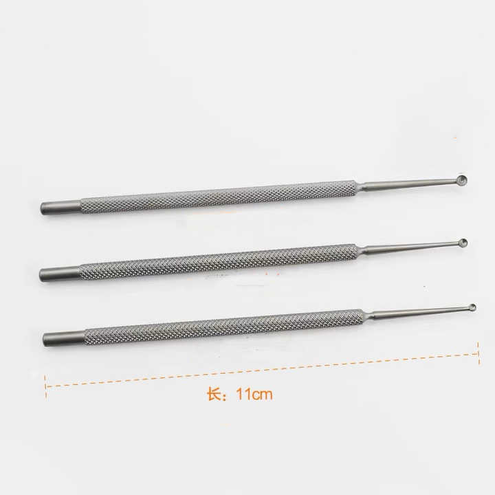 Curette Large Chalazion Curette 2mm Diameter Stainless Steel Ophthalmic Surgical Instruments