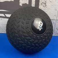 Ballon de médecine en PVC durable, lesté de sable, pour entraînement de force, outil de fitness, vente chaude