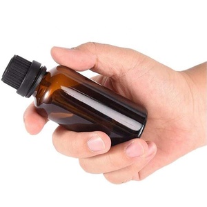 Botellas de vidrio ámbar Wild Essentials de 10ml con tapas cuentagotas europeas Botellas de aceite esencial de ámbar de 10ml con tapa a prueba de manipulaciones - Product Image 6