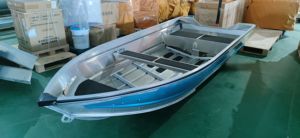 Kinocean cao cấp 10ft-18ft nhôm thuyền đánh cá Điều kiện Mới phía ngoài động cơ bao gồm - Product Image 3