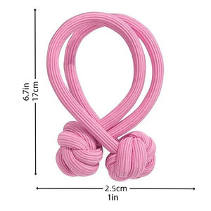 Заводская оптовая продажа, завязанные повязки для волос для девочек, индивидуальные цветные резинки для волос, резинки для волос для женщин - Product Image 2