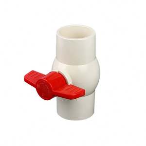 HONGKE Pnömatik Su PVC Kompakt Küresel Vana <span class=keywords><strong>1</strong></span>.2 İnç 3/4 2 4 6 <span class=keywords><strong>8</strong></span> 2 inç Beyaz UPVC OEM - Product Image 5