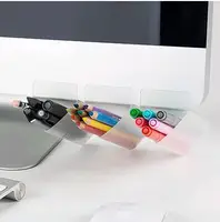 Desktop Aksesoris Tas Meja Penyelenggara Wadah Penyimpanan Barang Baru Kreatif Diy Layar Pena Pensil Pemegang