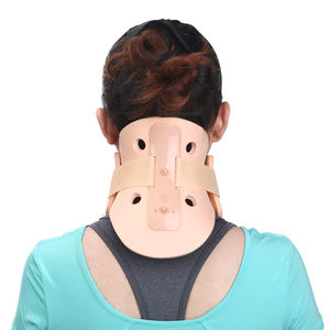 Penyangga Leher Ortopedi Polimer - Bahan Bernapas Kelas Medis dengan Tali yang Dapat Disesuaikan untuk Meredakan Nyeri Leher - Product Image 5