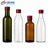 Bouchon de bouteille 28 mm en aluminium à visser, vente en gros, fermeture personnalisée pour bouteille en verre