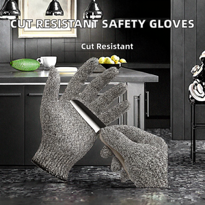 ถุงมือกันบาดระดับ 5 ยี่ห้อ Deyan ป้องกันการบาด ป้องกันความเย็น ป้องกันไฟฟ้าสถิตย์ เกรดสำหรับอาหาร ขนาด L สำหรับมือ - Product Image 2