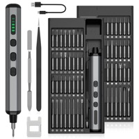 Mini tournevis électrique de précision 68 en 1, outil de réparation puissant, batterie au lithium, embouts magnétiques Torx Phillips