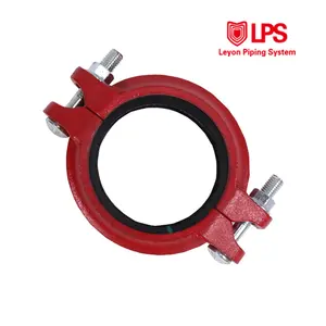 FM UL Fire Fighting Pipes Fire Protection System Fire Sprinkler System Grooved Pipe Fitting Rigid Coupling