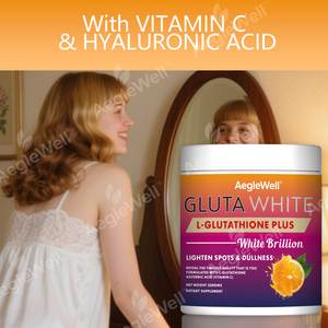 Suministro de fábrica de etiqueta privada L-glutatión más polvo vitamina C blanqueamiento de la piel suplemento de colágeno en polvo para el cuidado de la piel - Product Image 4