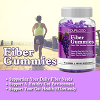 Gummies Protéinés en Gros : Gummies Protéinés aux Fibres Prébiotiques, 140 Calories, pour la Perte de Poids et les Fibres