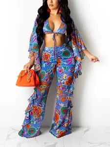 Vacation Style Personalized Fashion Two-piece Women's Set