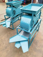 Machine de tri vibratoire à haute efficacité pour grains de maïs, nettoyeur et cribleur à air pour l'usine de transformation d'aliments pour volailles du Myanmar