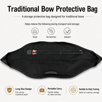 Étui de transport traditionnel pour arc, sac de protection pour arc long et arc classique, équipement de tir à l'arc
