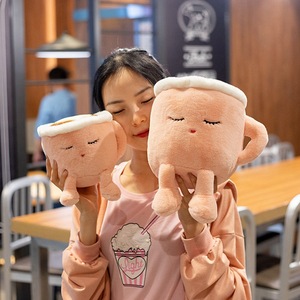 Nouvelle Tasse à Café Matcha Latte Rose Vif Créative Style Japonais <span class=keywords><strong>Moe</strong></span>, Poupée Anti-Stress en Peluche Ultra Douce avec Rembourrage en Coton PP, Cadeau - Product Image 4