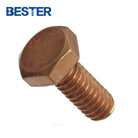 M8x1.5 M11 M5 M9 19mm 10mm Boulon hexagonal haute résistance Boulons hexagonaux en aluminium Boulon hexagonal en bronze siliconé