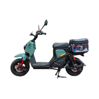 60V Tahan Air 65Km/jam 1000W Skuter Moped Listrik Sepeda Motor Jalanan Off-Road Layar LCD Baterai Lithium Tidak Termasuk