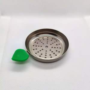 Venta al por mayor de plástico de acero inoxidable pequeña hoja verde Hookah Hmd dispositivo de gestión del calor carbones titular Hookah Shisha Accesorios - Product Image 5