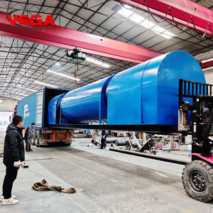 Machine de fabrication de charbon de bois de four de carbonisation de bambou nature verte - Product Image 3