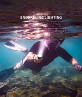 Nouvelles lampes de plongée LED haute puissance 500M T40, puissantes, IPX8, lampe torche sous-marine, lanterne de plongée professionnelle