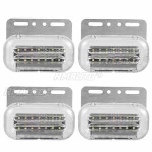 12 Luces LED de 24V para Marcadores Laterales de Coche/Camión, Luces Externas, Lámpara Indicadora de Señal, Luz Trasera de Advertencia para Remolque, Camión, Autobús, Barco - Product Image 5
