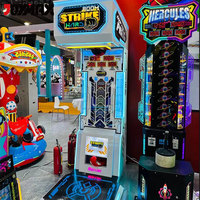 Boom Strike Hero Boxing Coin Operated Amusement Arcade Game Machine Ultimate Big Punching Game Strength Tester Fun Sports
