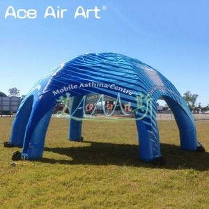 Tente de publicité extérieure dôme gonflable tente araignée auvent semi-couvert durable pour abri de <span class=keywords><strong>voiture</strong></span> tente araignée gonflable - Product Image 6