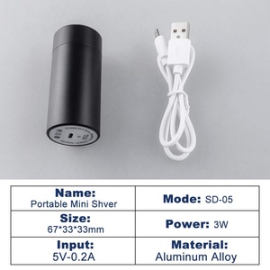 Afeitadora Eléctrica Portátil Recargable de Viaje, Recortadora de Barba - Product Image 6