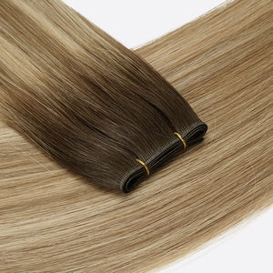 Europeu Invisível para Genius Trama Destaque Raw Russo Brasileiro Remy Virgem Extensões Humanas Atacado Loira Preto Único - Product Image 2
