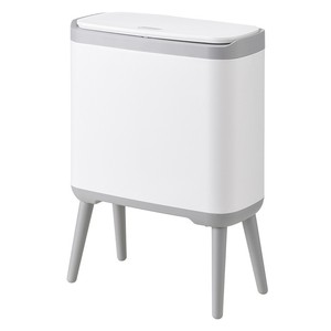 Séparation des déchets secs et humides Poubelle hors sol Classification des déchets de cuisine Seau de stockage automatique - Product Image 1