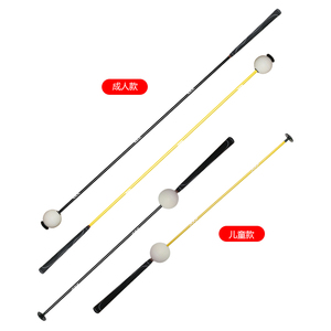 Palos de práctica para adultos/niños, ayudas de entrenamiento de golf de calentamiento, entrenador de swing de <span class=keywords><strong>Tempo</strong></span> de Golf con pelota de espuma - Product Image 3
